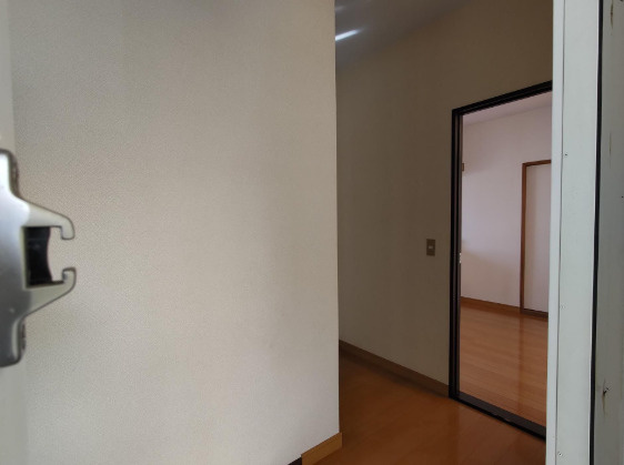 上津コーポE棟の玄関|毎日通る玄関はこちらです