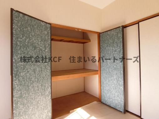 上津コーポE棟の収納|収納があります