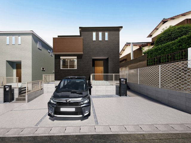 サンコート　八幡西区沖田３丁目の外観パース