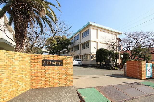 サンコート　八幡西区沖田３丁目の周辺|沖田中学校まで560m 