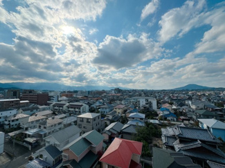 【展望】 | バルコニーからの展望。遮る建物が無く、素敵な景観と暖かい日差しをお部屋に運んでくれます♪