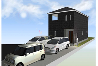 【外観パース】