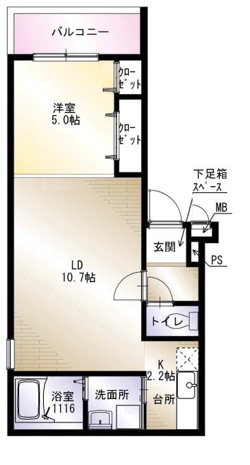 ポルボロンの間取り