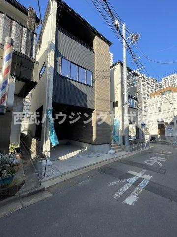【仲介手数料無料】所沢市元町３期１号棟　所沢市の新築住宅なら西武ハウジングの前面道路含む現地写真