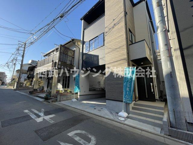 【仲介手数料無料】所沢市元町３期１号棟　所沢市の新築住宅なら西武ハウジングの前面道路含む現地写真