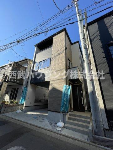 【仲介手数料無料】所沢市元町３期１号棟　所沢市の新築住宅なら西武ハウジングの前面道路含む現地写真