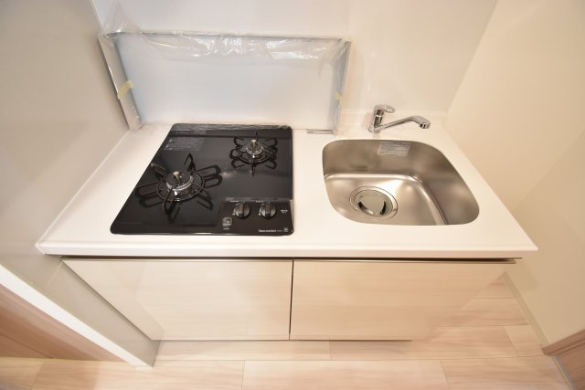 ワールドアイ難波南PORTAのキッチン