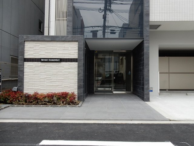 ハーヴェスト京町堀のエントランス