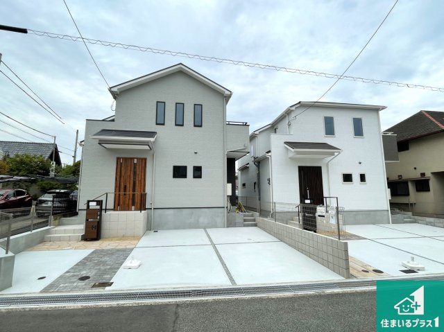 神戸市垂水区つつじが丘　新築一戸建ての外観|お客様に長く安心して住んでいだだける事にこだわった家づくり！住んでからのアフターサービスにもしっかりと取り組んでいます！