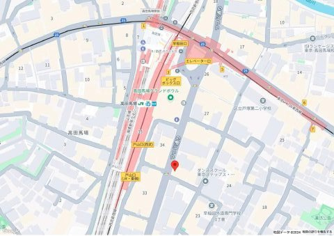 工新別館ビルの地図