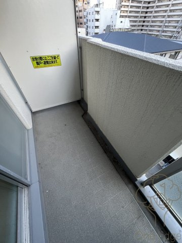 扇町第2マンションのバルコニー