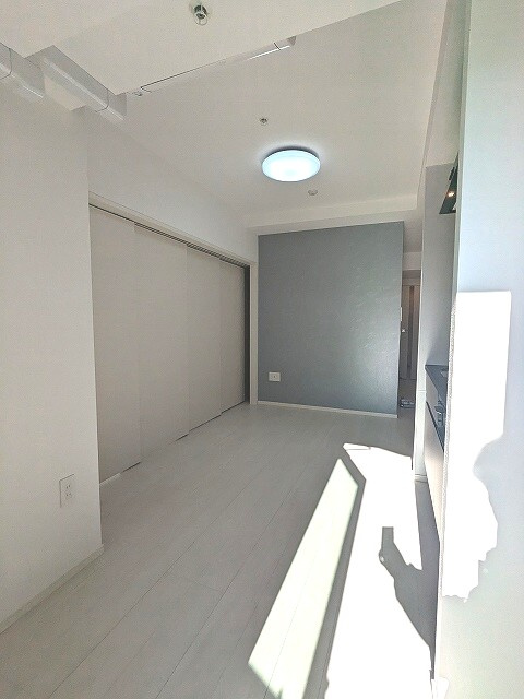 ルジュール神田須田町の設備|南向き日当り良好です、リビングにエアコンと照明付きです