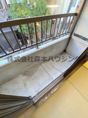 【バルコニー】 | 　四條畷市美田町2-9テラス | バルコニー付きです