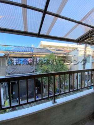 【展望】 | 　四條畷市美田町2-9テラス | 室内からの眺望です