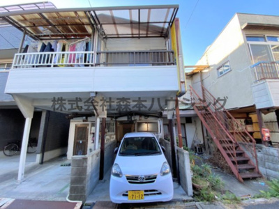 【外観】 | 　四條畷市美田町2-9テラス | 外観は落ち着いています