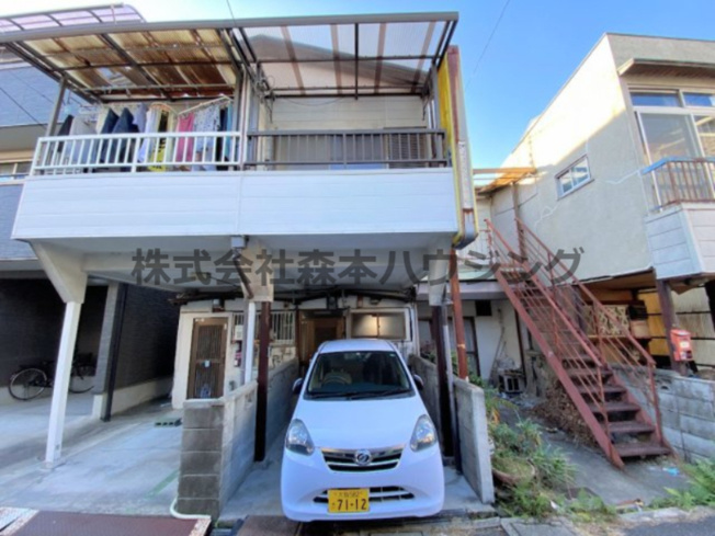 【外観】 | 　四條畷市美田町2-9テラス | 外観は落ち着いています