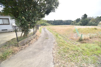 【前面道路含む現地写真】 | 肝属郡肝付町富山　売地(全2筆)