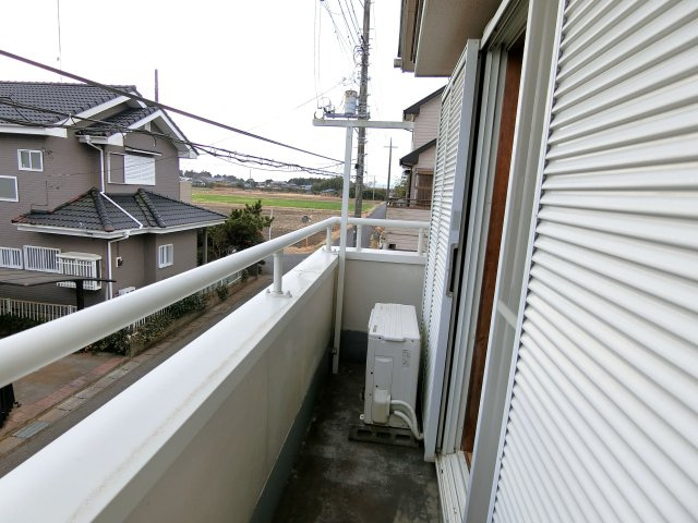 コーポ牧野のバルコニー