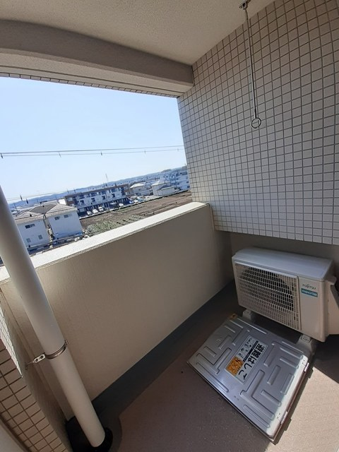 Shinemiraのバルコニー