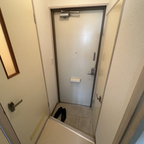 プラザマンション水元の玄関|毎日通る玄関はこちらです