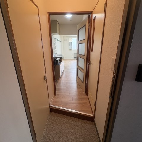 プラザマンション水元の玄関