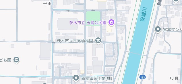ジュネスト2番館の地図