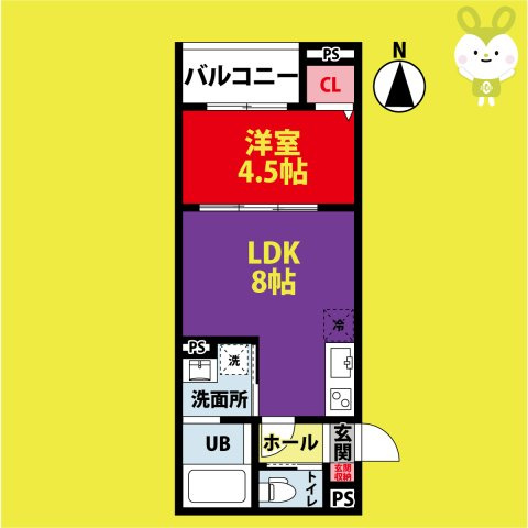 CRASTINE大蓮北4丁目B
