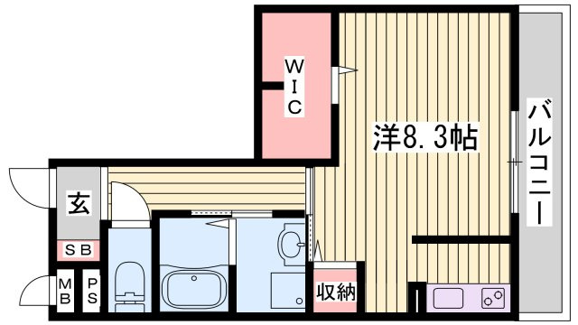ロータス長町 A棟の間取り