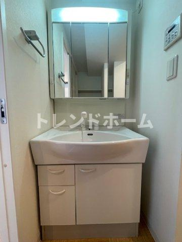 トモ南堀江の独立洗面台|選べる家電プランあり！！