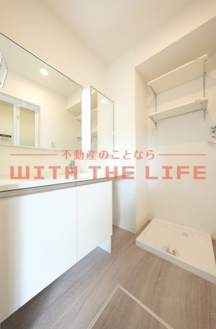 アベリア【キャッシュバック対象物件】の洗面所|脱衣スペースもあります