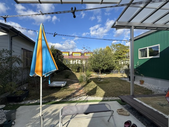 長浜　中古戸建の庭