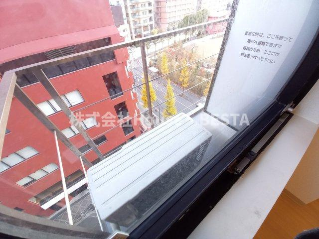 サンビルダープラス磯上ベースのバルコニー