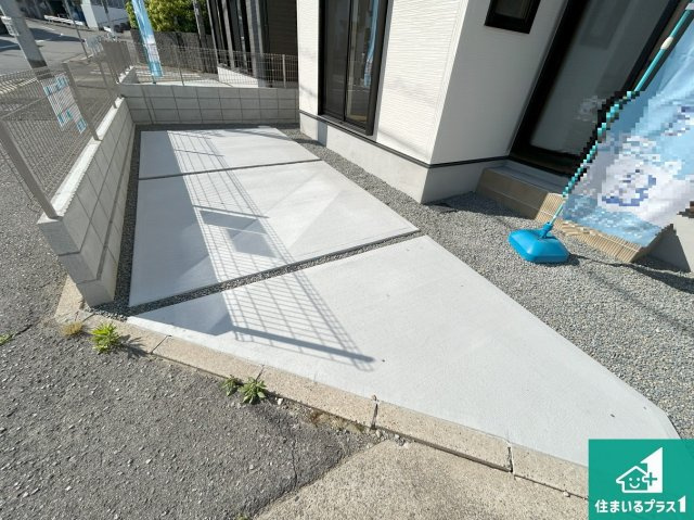 神戸市西区北別府　第10期　新築一戸建ての駐車場|駐車スペース！散水栓があるので、こまめに愛車を洗えます！