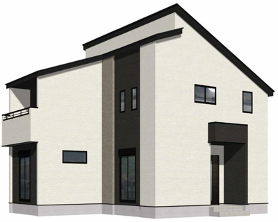 【外観】 | 東区益野町1期②号棟 | 完成予想図です