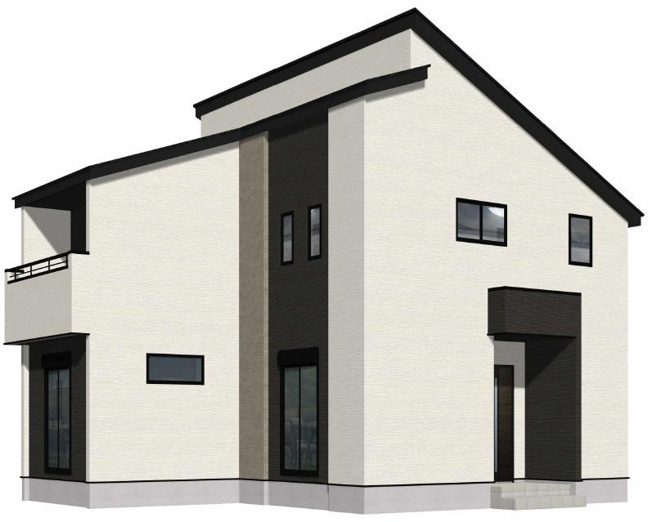 【外観】 | 東区益野町1期②号棟 | 完成予想図です