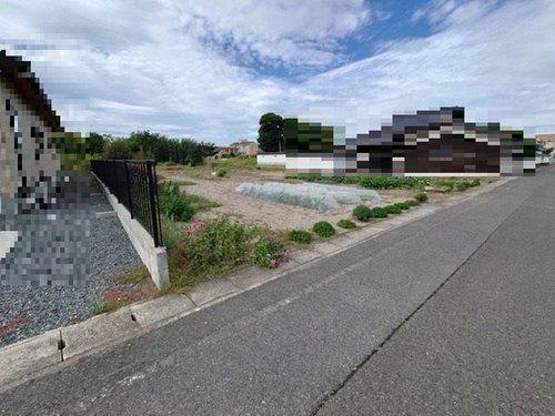 ■□大篠津町売土地□■の前面道路含む現地写真|前面道路は6ｍございます。