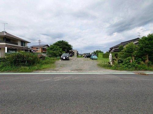 ■□大篠津町売土地□■の前面道路含む現地写真|間口広めの土地になります。