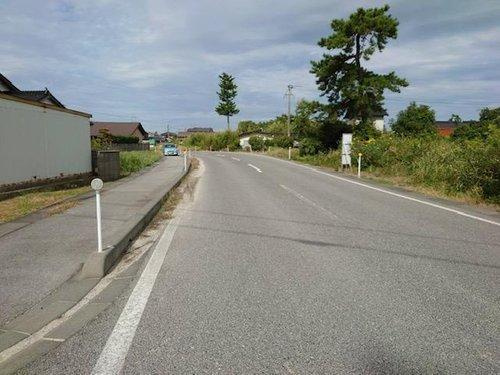 ■□和田町売土地□■の前面道路含む現地写真|前面道路は9ｍございます。