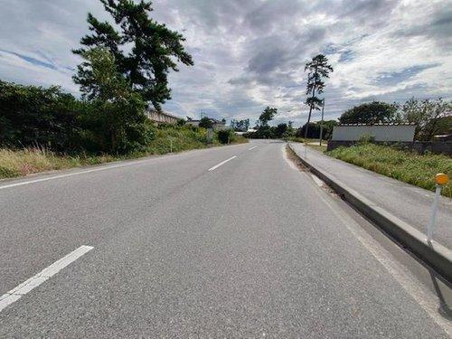 ■□和田町売土地□■の前面道路含む現地写真|前面道路は9ｍございます。