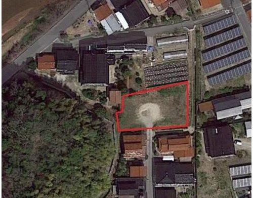 安来市切川町売土地のその他|上空から見た現地（グーグルマップより）