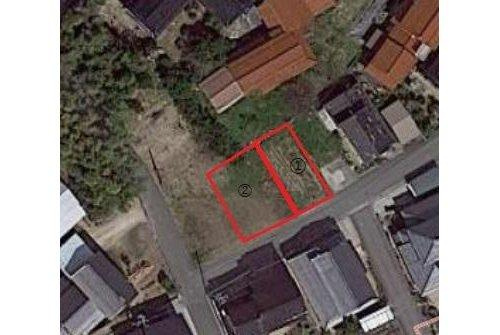 安来市切川町売土地のその他|上空から見た現地（グーグルマップより）