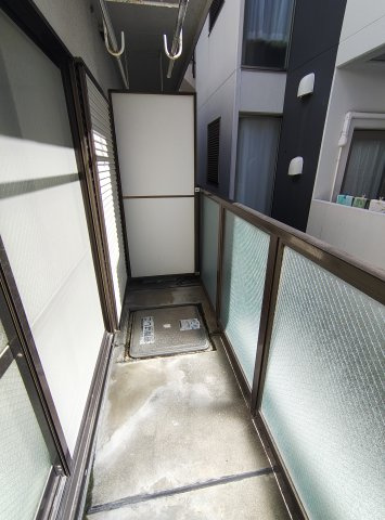 タウンコート新神戸のバルコニー