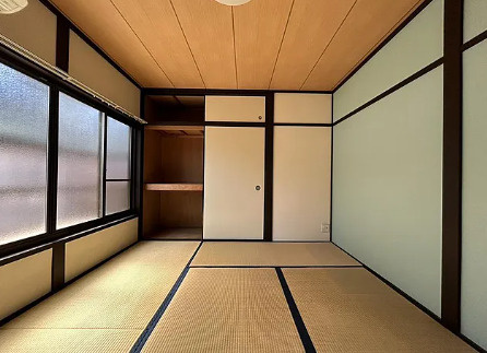 粟田口鳥居町戸建の和室|和室があると落ち着いた雰囲気になりますね