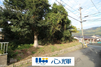 【前面道路含む現地写真】 | 防府市敷山町土地(93坪)