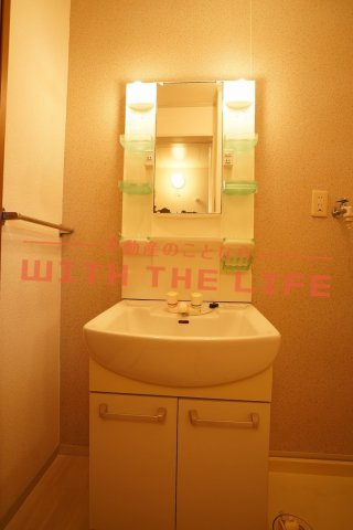 セジュール紅葉Ⅱ【キャッシュバック対象物件】の独立洗面台|独立洗面台です