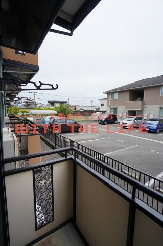 セジュール紅葉Ⅱ【キャッシュバック対象物件】のバルコニー|陽当たり良好なバルコニーです