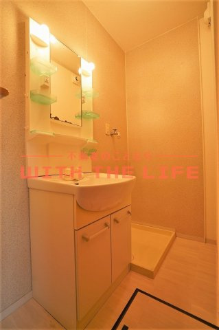 セジュール紅葉Ⅱ【キャッシュバック対象物件】の洗面所|広い洗面スペース