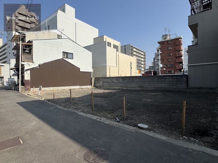 大阪市城東区成育5丁目　2号地の前面道路含む現地写真|2025年1月撮影