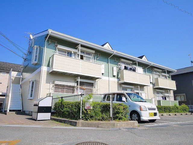エクセルハイムの外観|外観はシンプルで落ち着いています