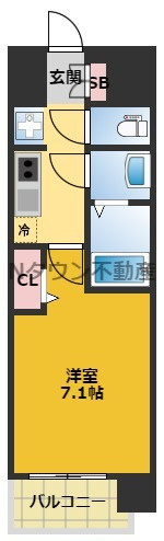 【間取り】 | メイクスデザイン鶴舞 | 間取りです。